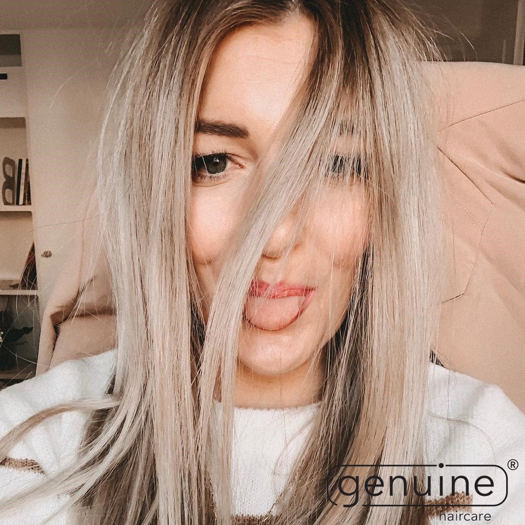 Frisches Blond wie Karo Kauer - genuine haircare