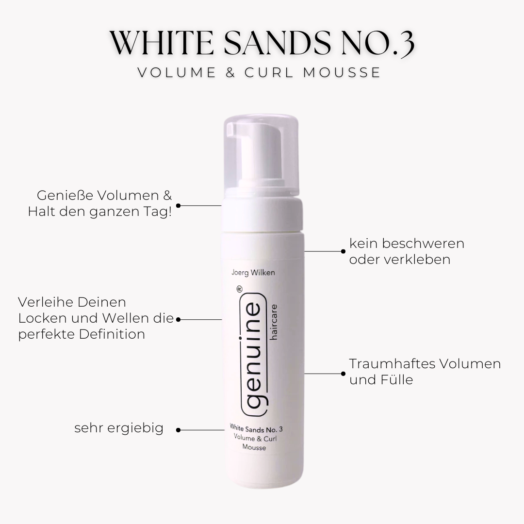 White Sands No. 3 Volume & Curl Mousse