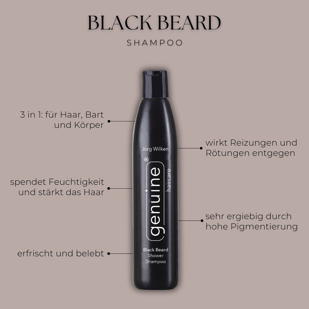 Black Beard Shower Shampoo 250 ml