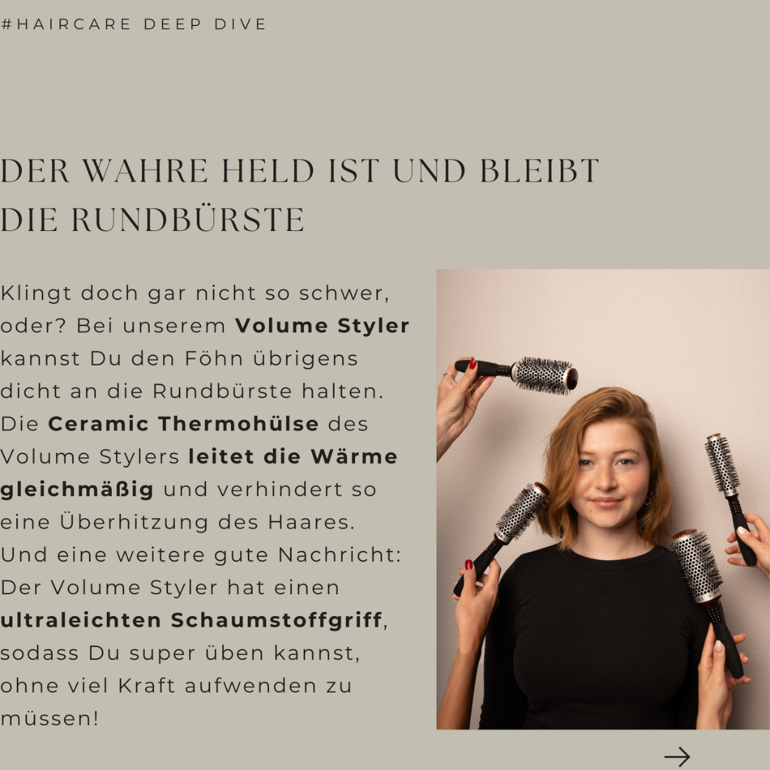 VOLUME STYLER XL -Styling Rundbürste