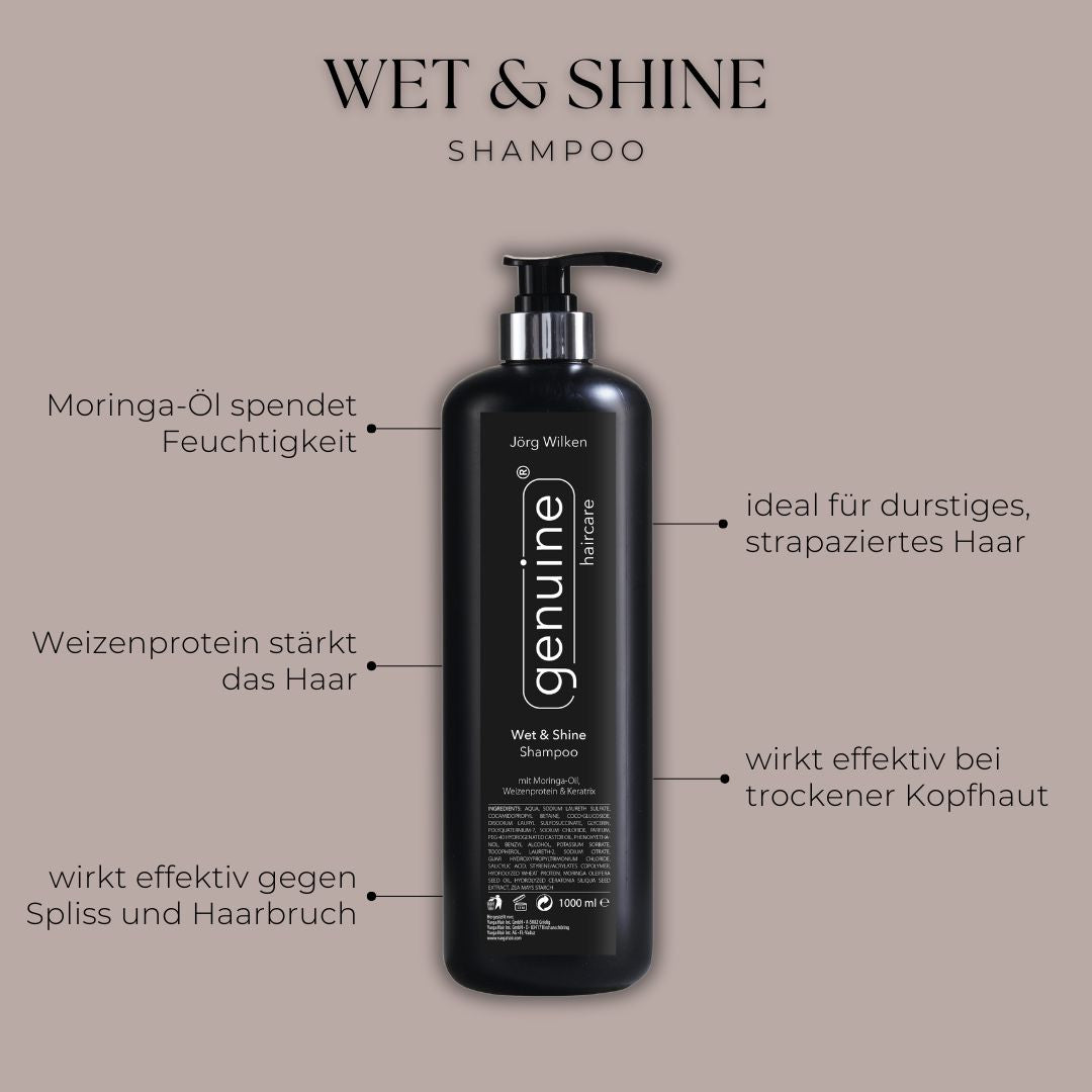 Wet & Shine Shampoo 1000 ml