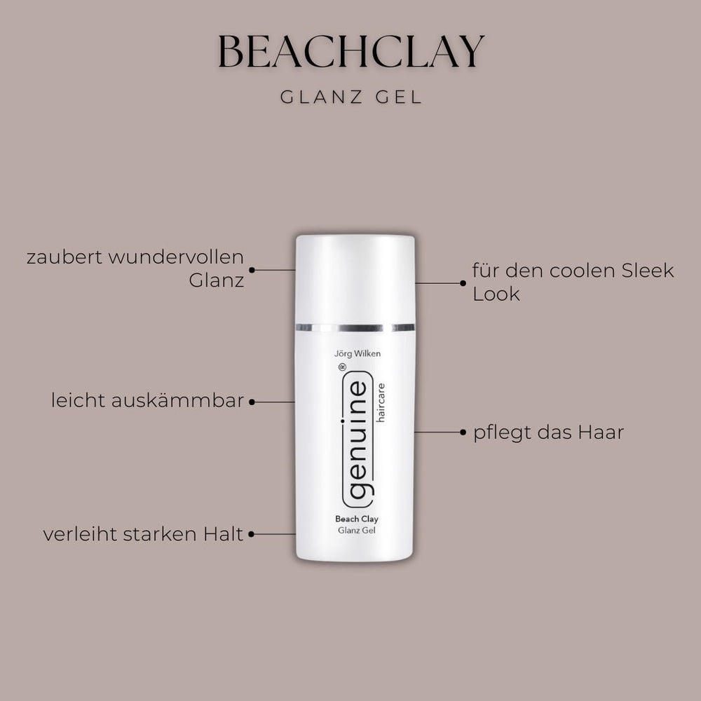 Beach Clay Glanz Gel - genuine haircare