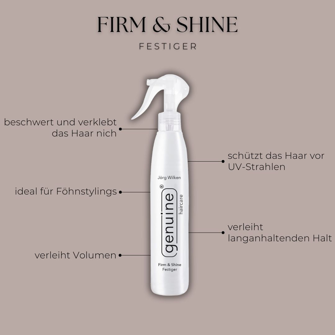 Firm & Shine setting lotion