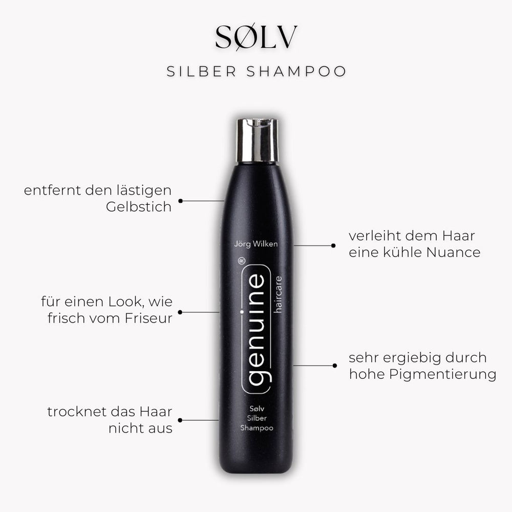 Sølv Silber Shampoo 100 ml - genuine haircare