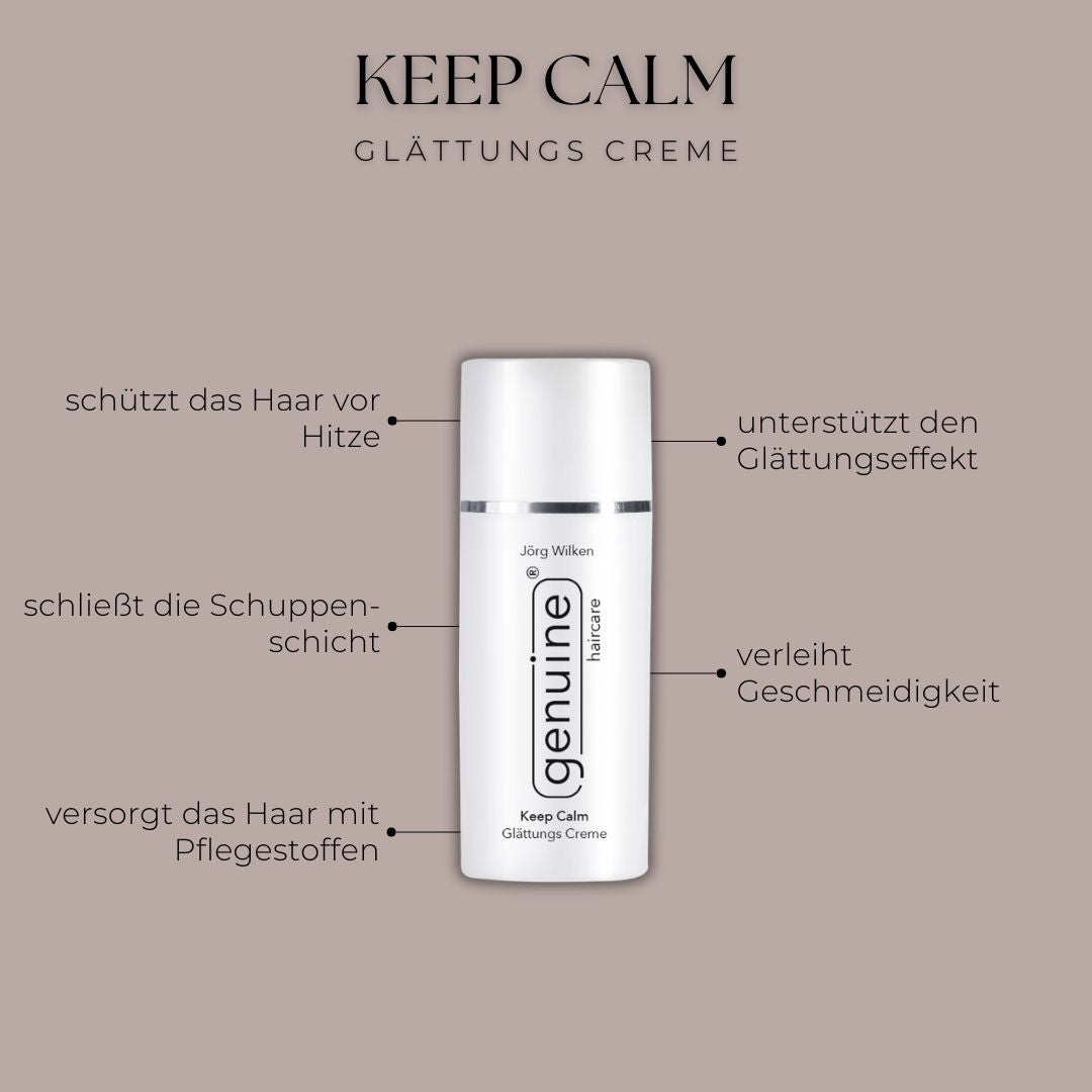 Keep Calm Glättungs Creme