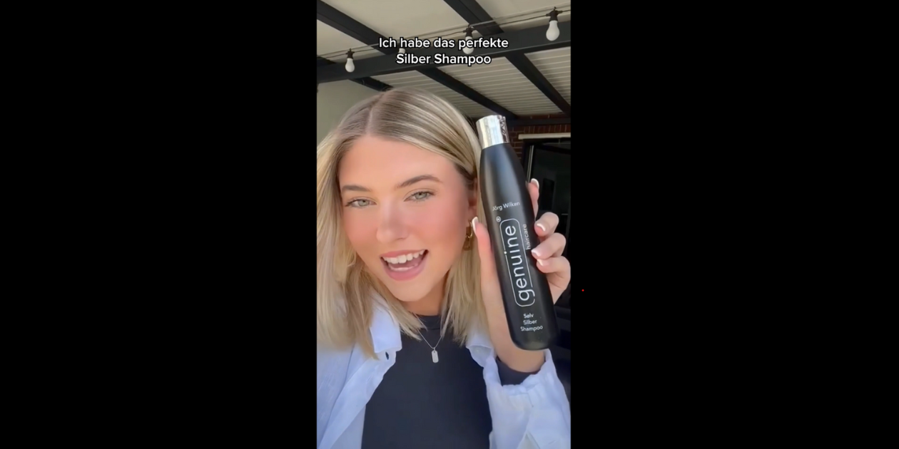 Solv Silbershampoo Kundin
