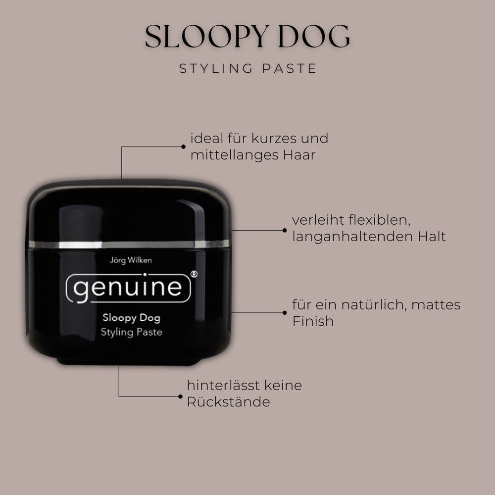 Sloopy Dog Styling Paste - genuine haircare