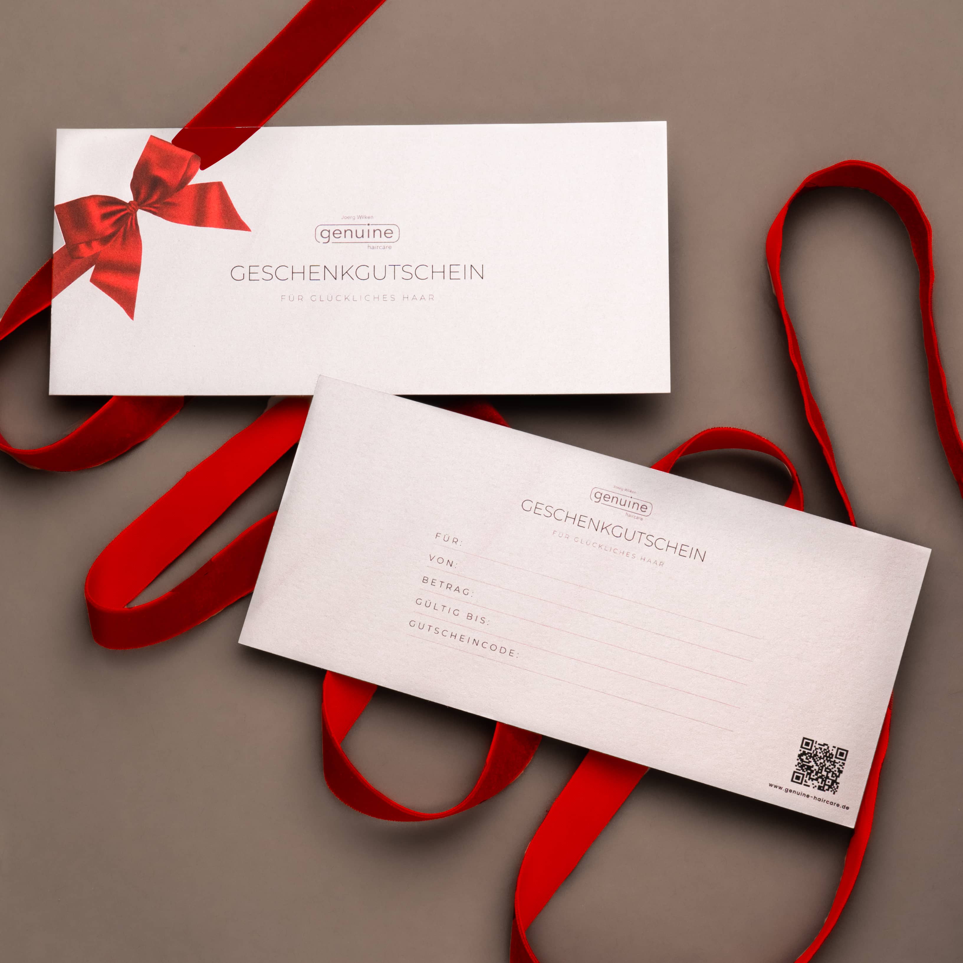 genuine Geschenkgutscheine - genuine haircare