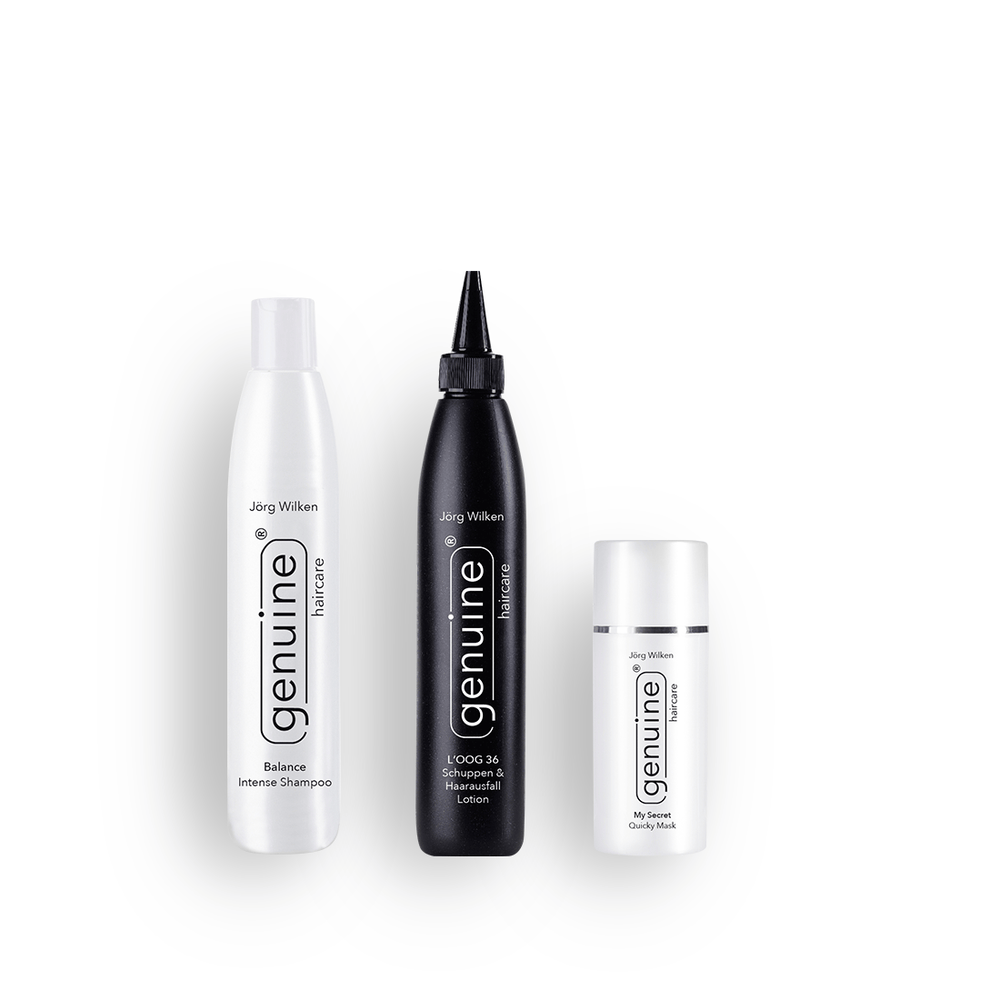 the oily dandruff. - genuine haircare